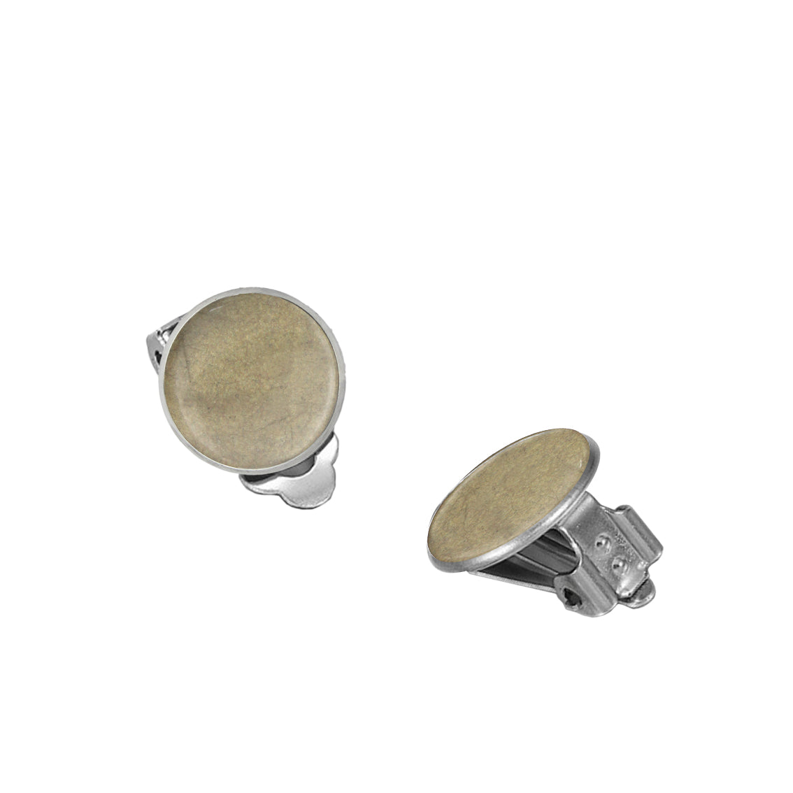 ASTRE MEDIUM CIRCLE CLIP-ON EARRINGS - F136