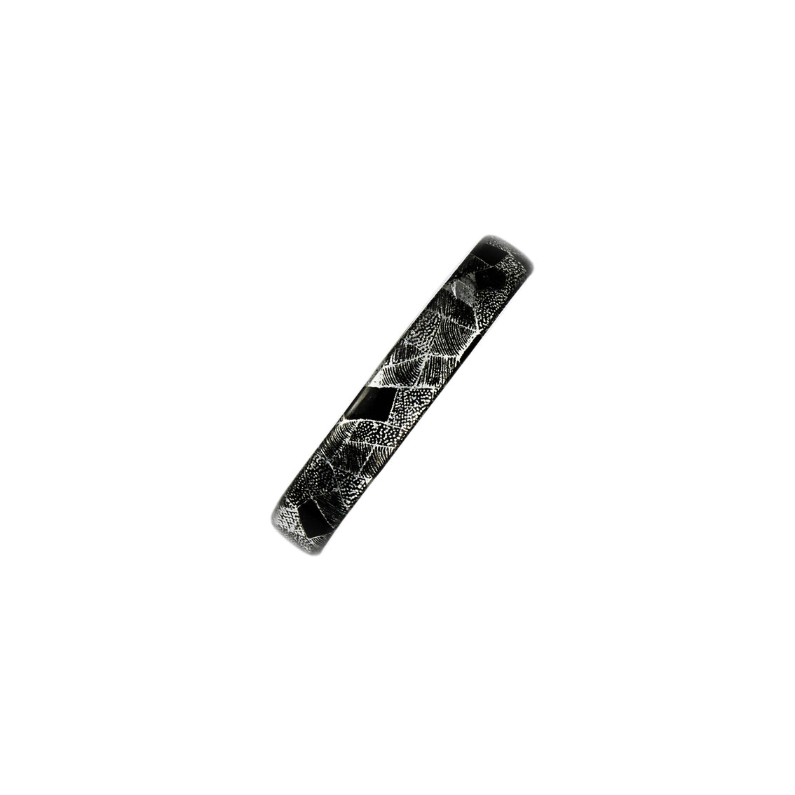 CORINNE SILVER AND BLACK ADJUSTABLE MINI BRACELET - SD259