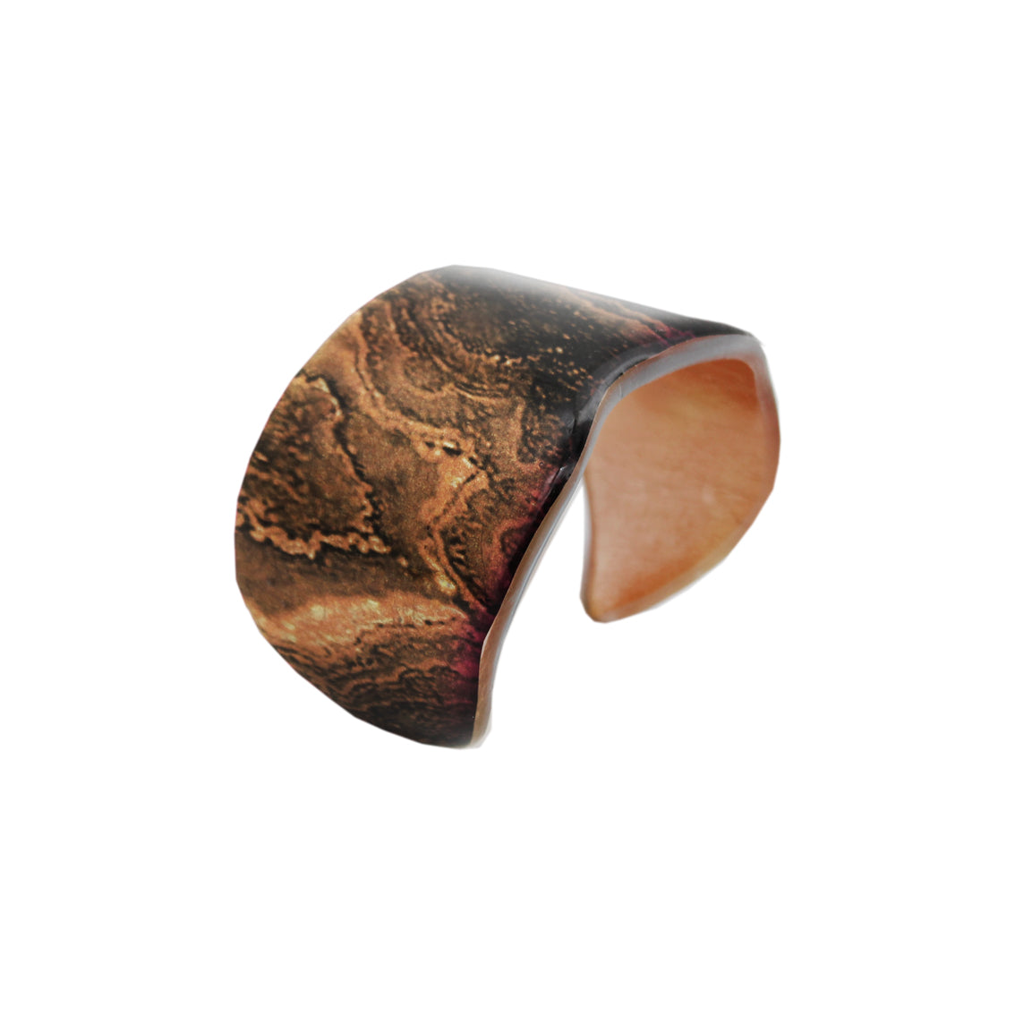INSPIRED BY NATURE SYDNEY SANDSTONE ADJUSTABLE STATEMENT BRACELET - D811