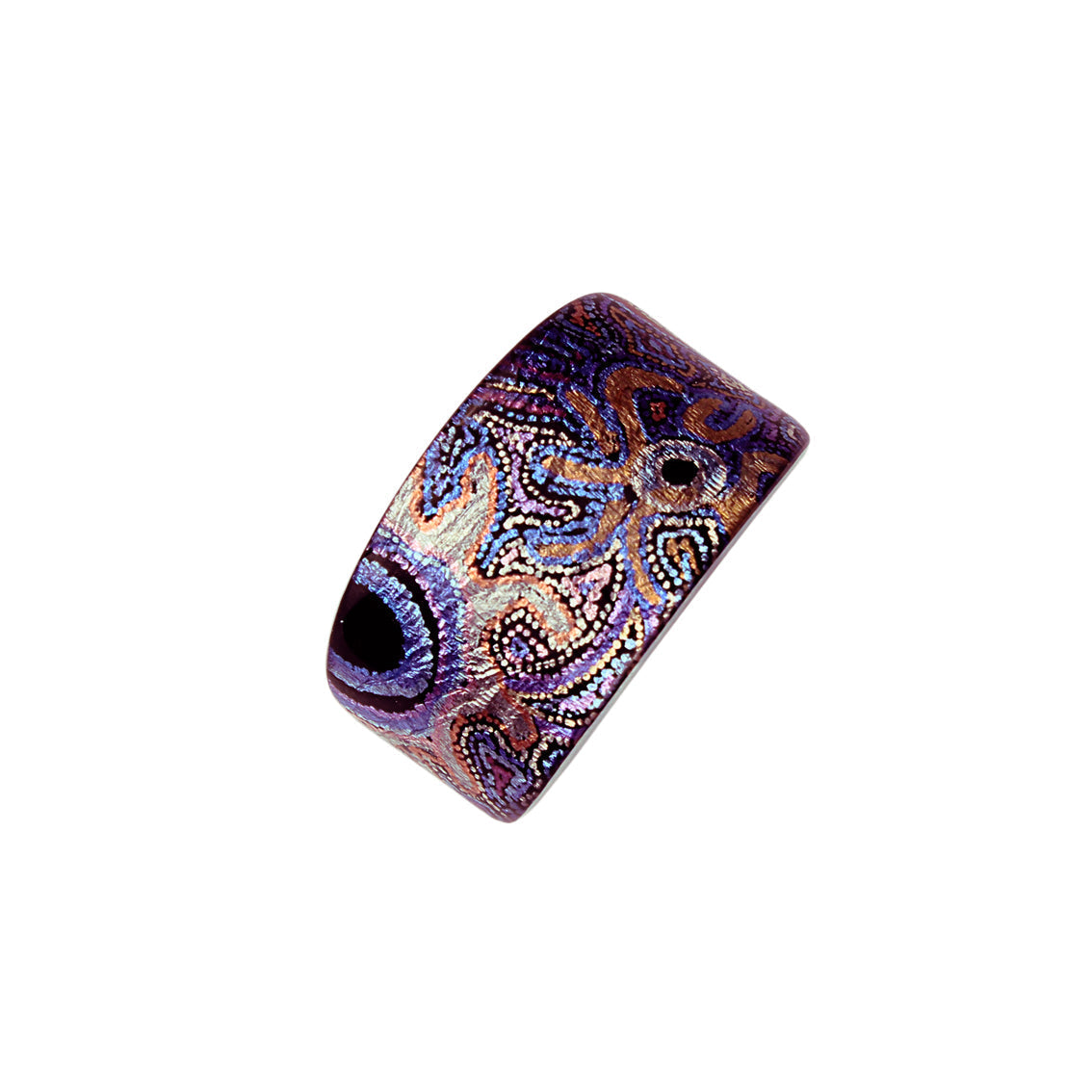 JOY PURPLE ADJUSTABLE WIDE BRACELET - SD100