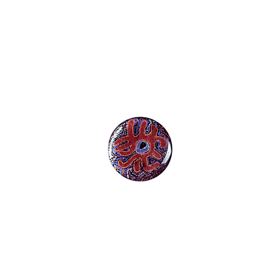 JOY PURPLE STATEMENT ADJUSTABLE RING - SD102