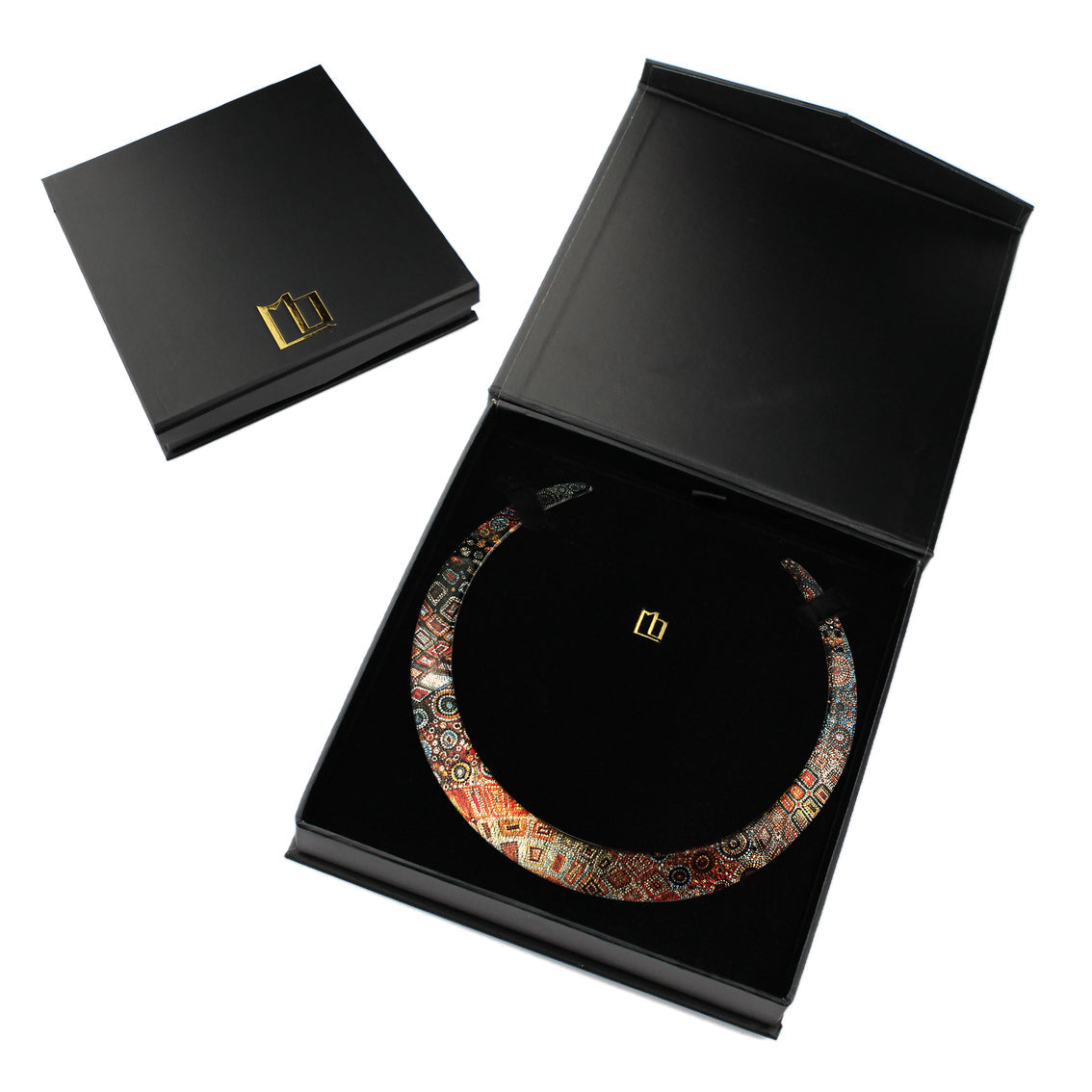 CROCODILE STORY ADJUSTABLE FITTED NECKLACE - SD302
