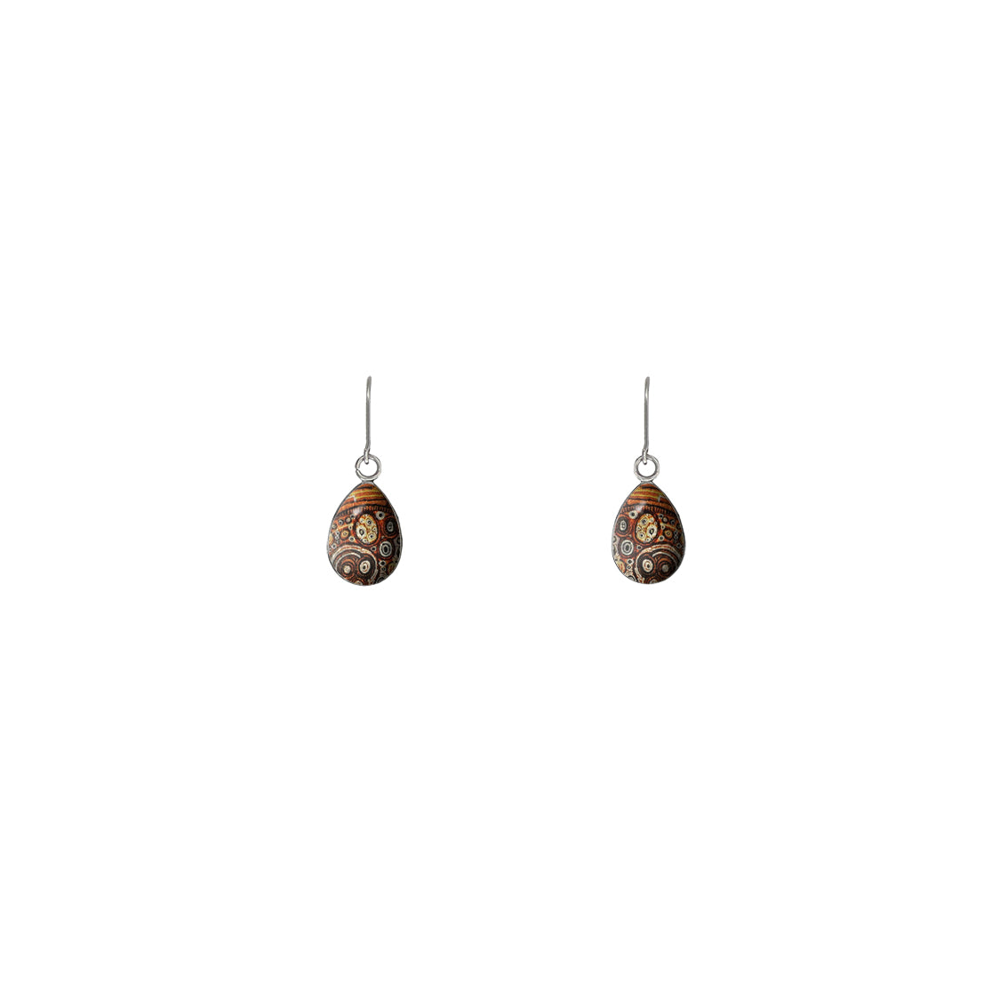 KERRY RAK BULGUL D DANGLE XS DROP EARRINGS - M012S - on Satchel