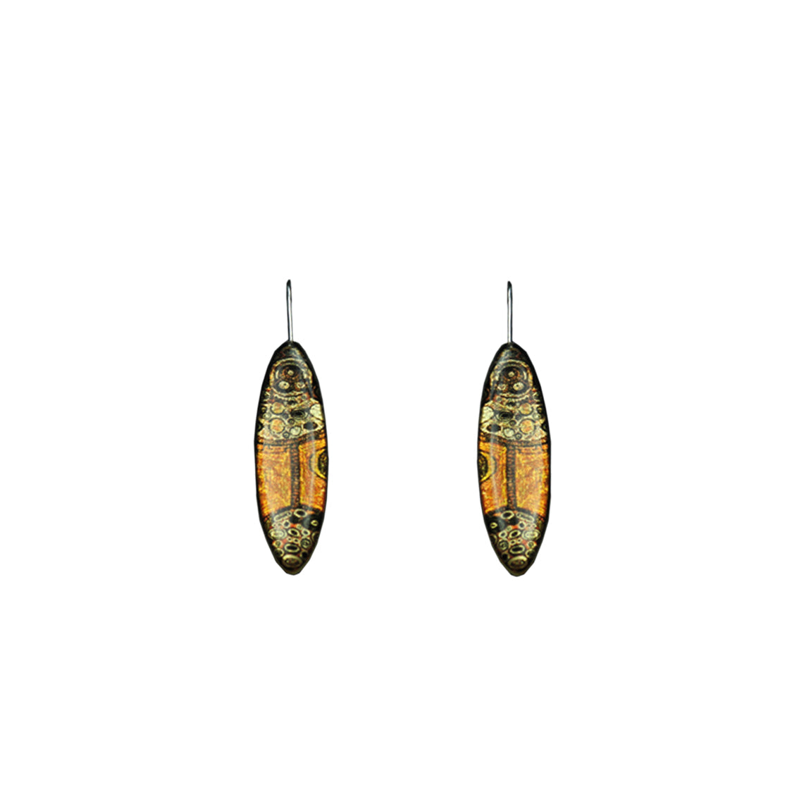 KERRY RAK BULGUL D DANGLE DROP LONG EARRINGS - D399