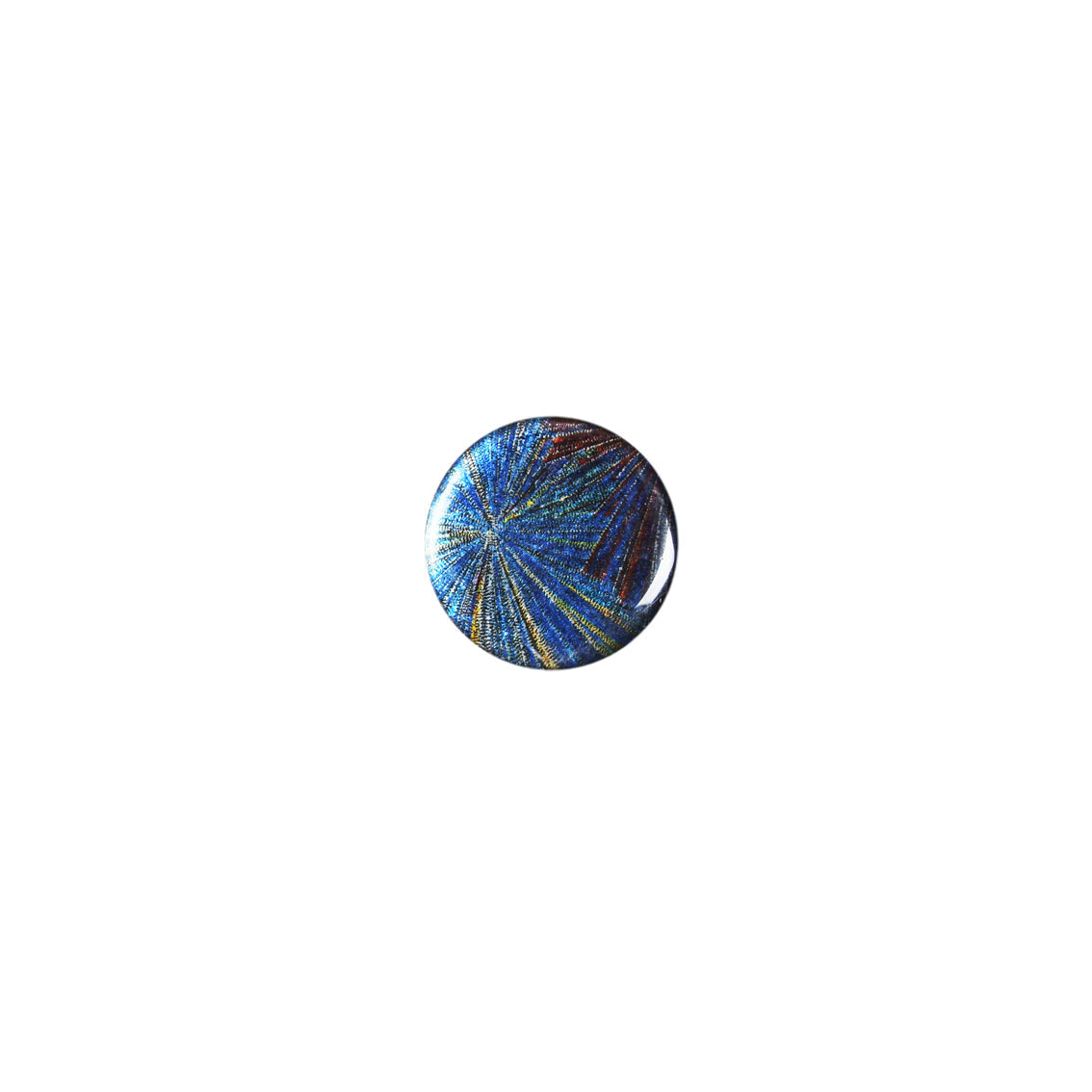 WOMAN SEA STORY BLUE STATEMENT ADJUSTABLE RING - SD325