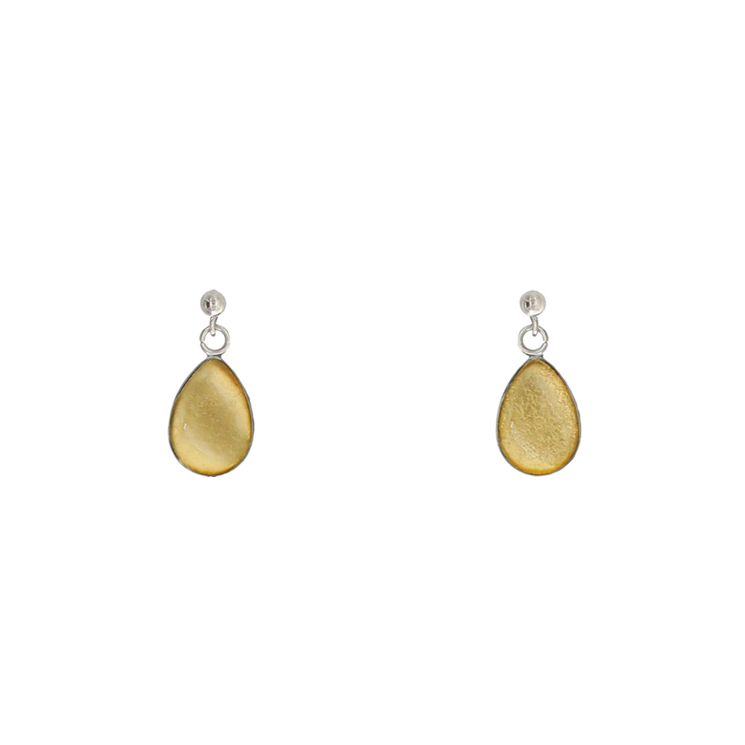 LARME DE JOIE TEAR DANDLE DROP XS EARRINGS - M216S - on Satchel