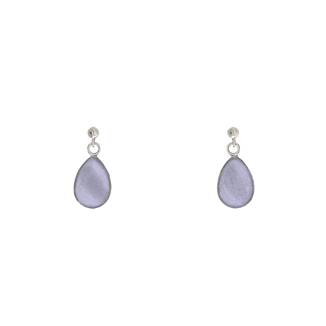 LARME DE JOIE TEAR DANDLE DROP XS EARRINGS - M216 - in Circle Box