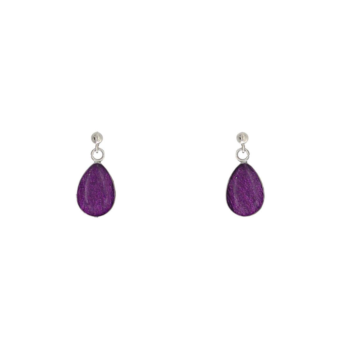 LARME DE JOIE TEAR DANDLE DROP XS EARRINGS - M216 - in Circle Box