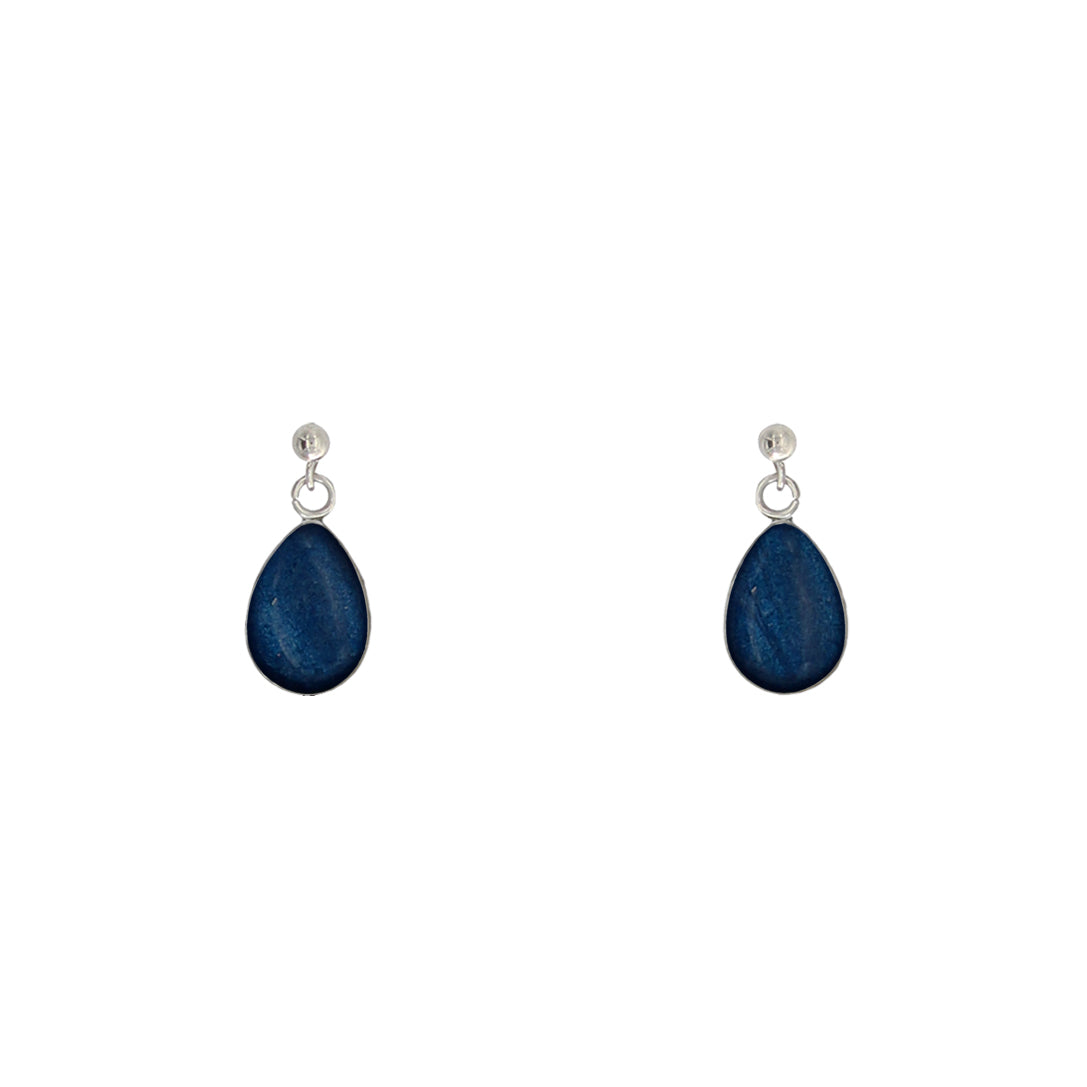 LARME DE JOIE TEAR DANDLE DROP XS EARRINGS - M216S - on Satchel