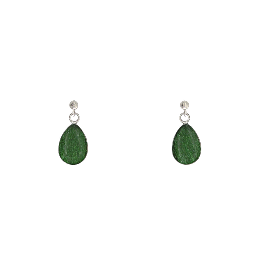 LARME DE JOIE TEAR DANDLE DROP XS EARRINGS - M216 - in Circle Box