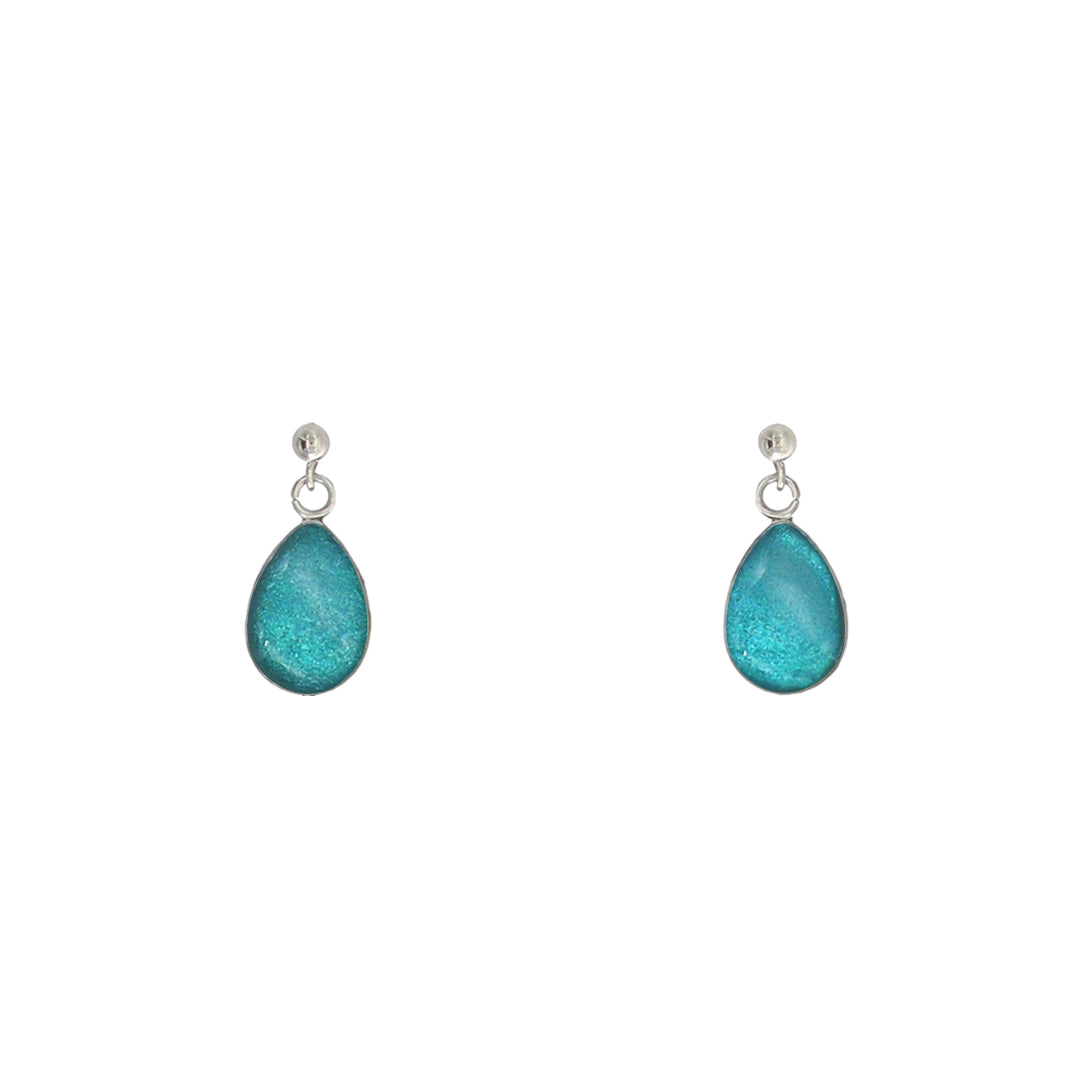 LARME DE JOIE TEAR DANDLE DROP XS EARRINGS - M216S - on Satchel