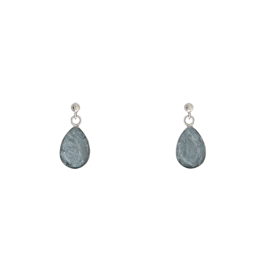 LARME DE JOIE TEAR DANDLE DROP XS EARRINGS - M216 - in Circle Box