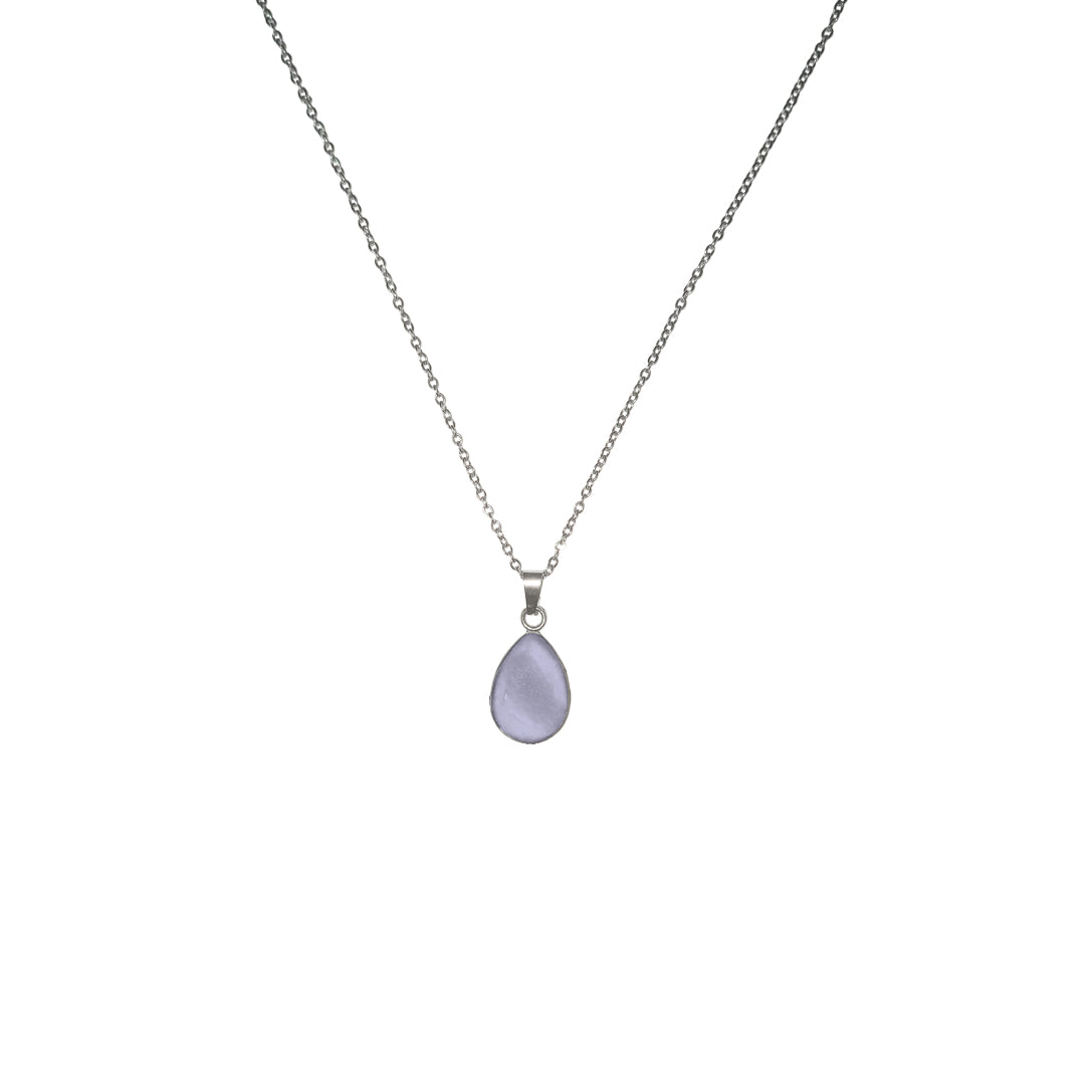 LARME DE JOIE TEAR DROP MINI NECKLACE - M217S - on Satchel