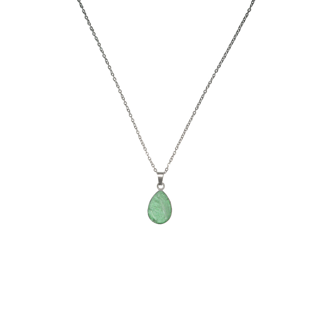 LARME DE JOIE TEAR DROP MINI NECKLACE - M217S - on Satchel