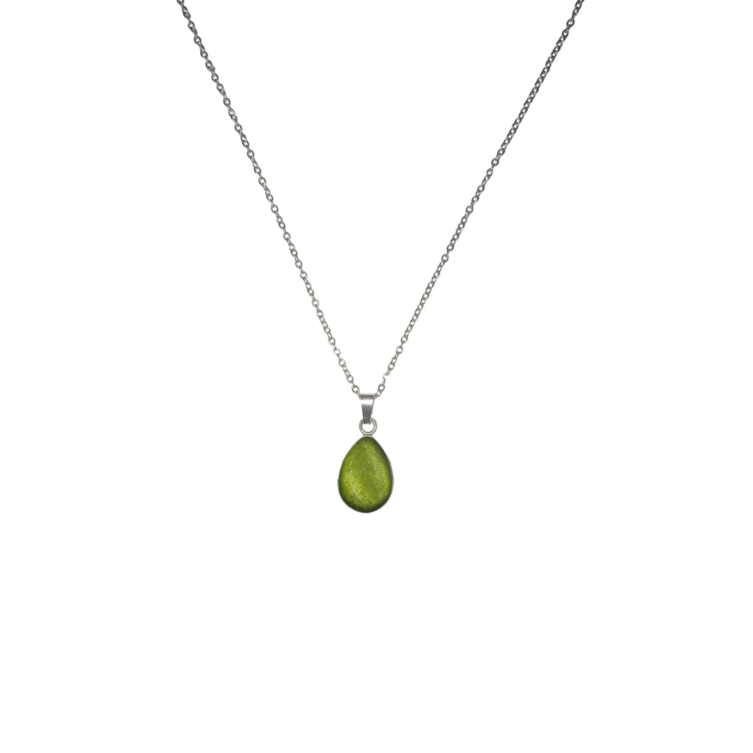 LARME DE JOIE TEAR DROP MINI NECKLACE - M217S - on Satchel