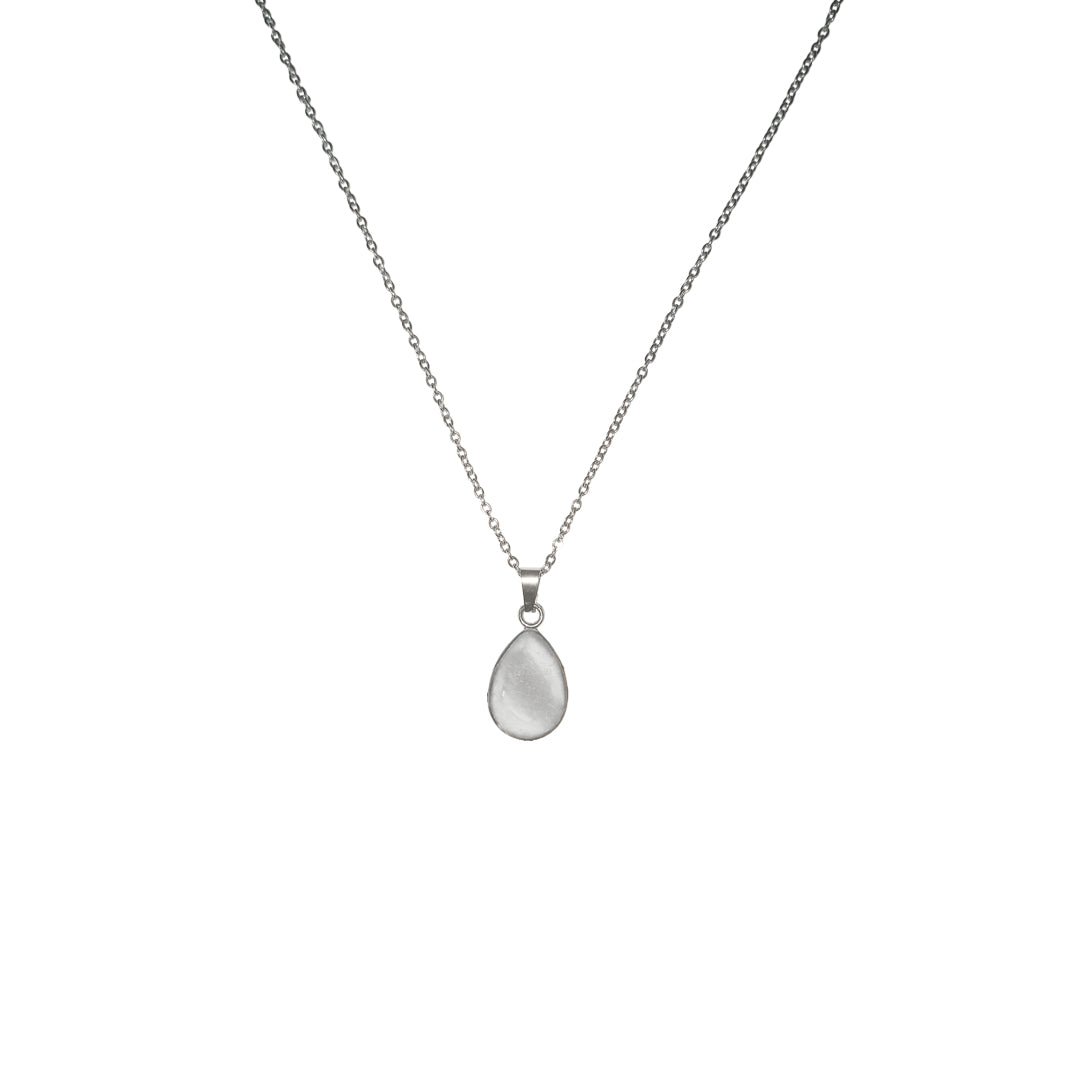 LARME DE JOIE TEAR DROP MINI NECKLACE - M217S - on Satchel