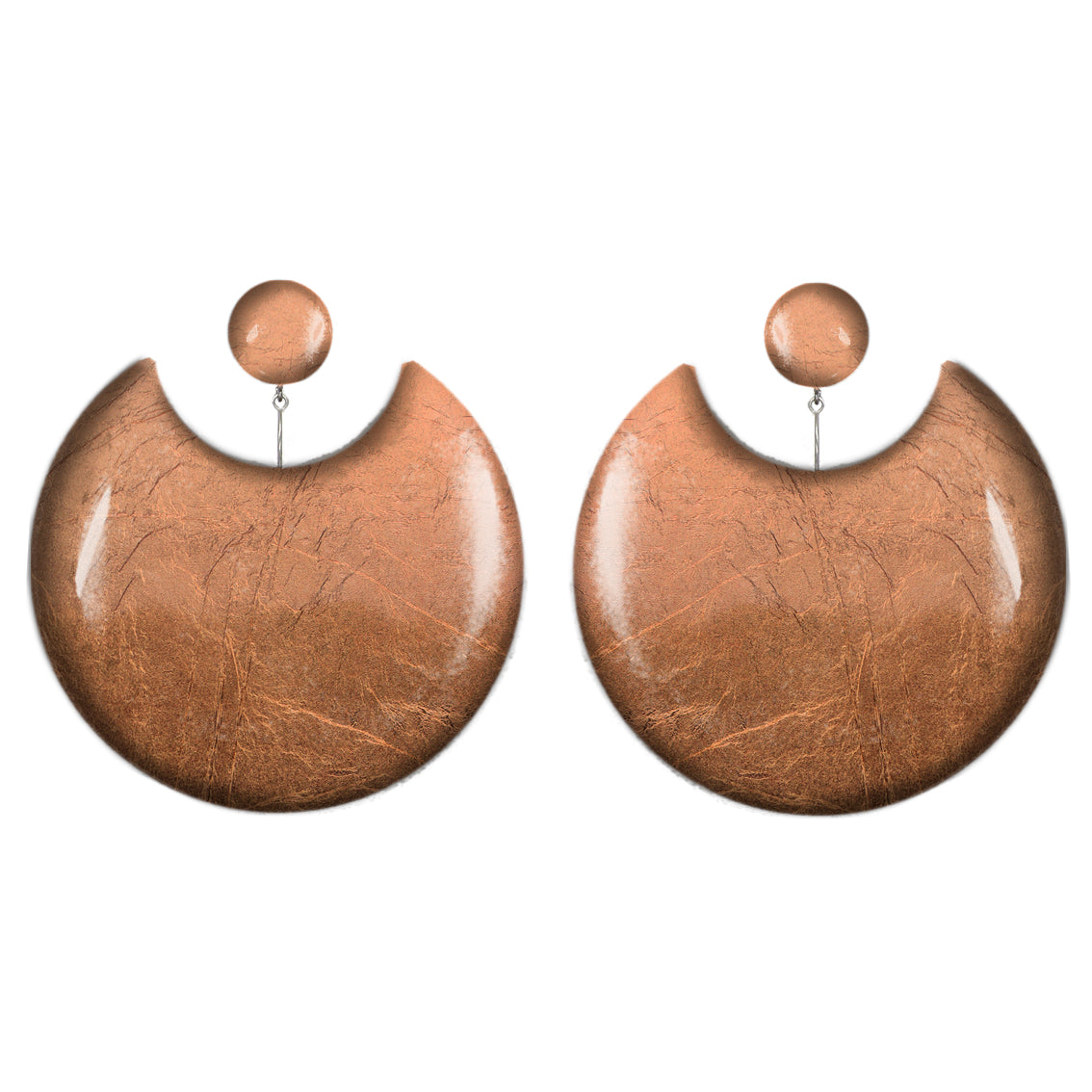MOON ECLIPSE X LARGE STATEMENT EARRINGS - ST012