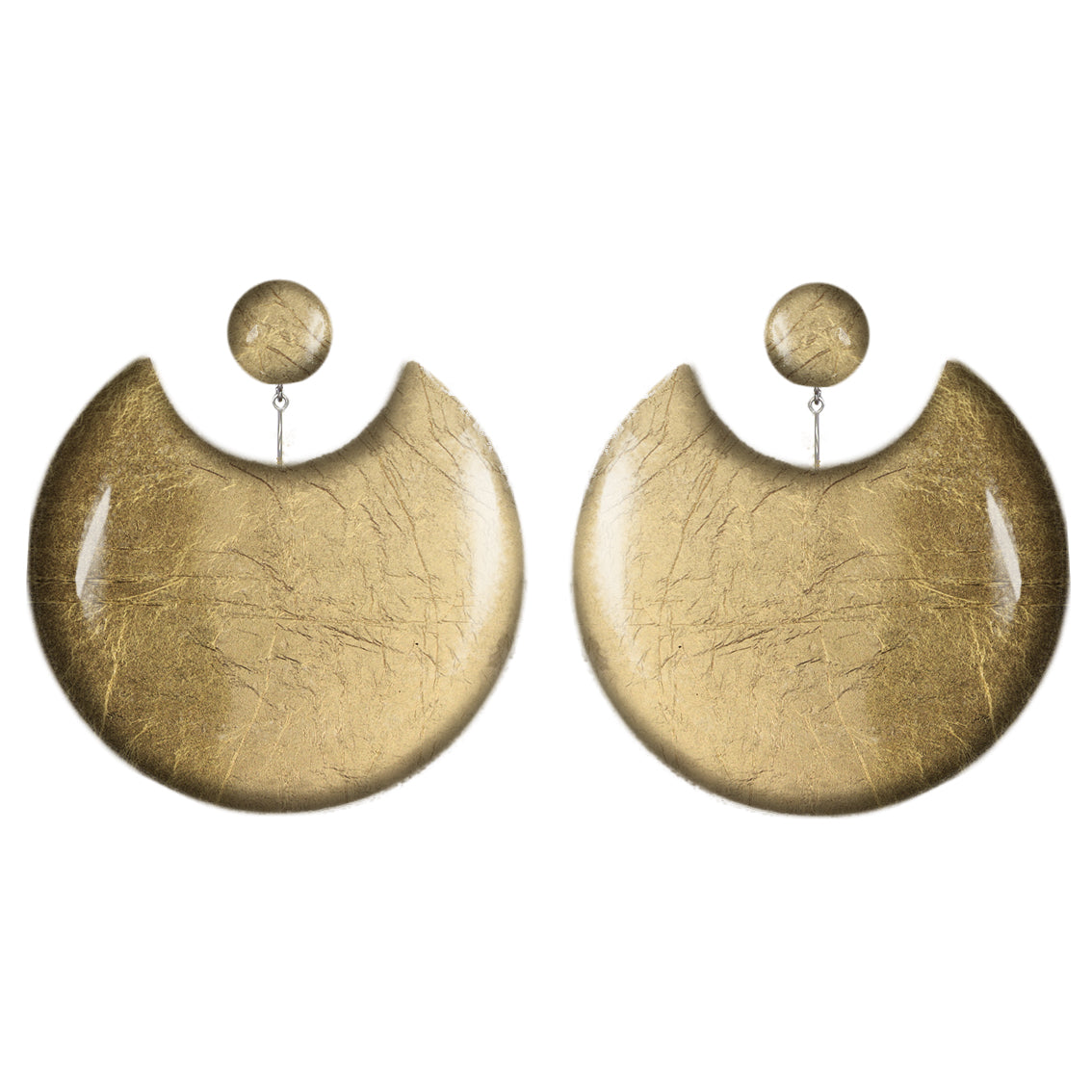 MOON ECLIPSE X LARGE STATEMENT EARRINGS - ST012