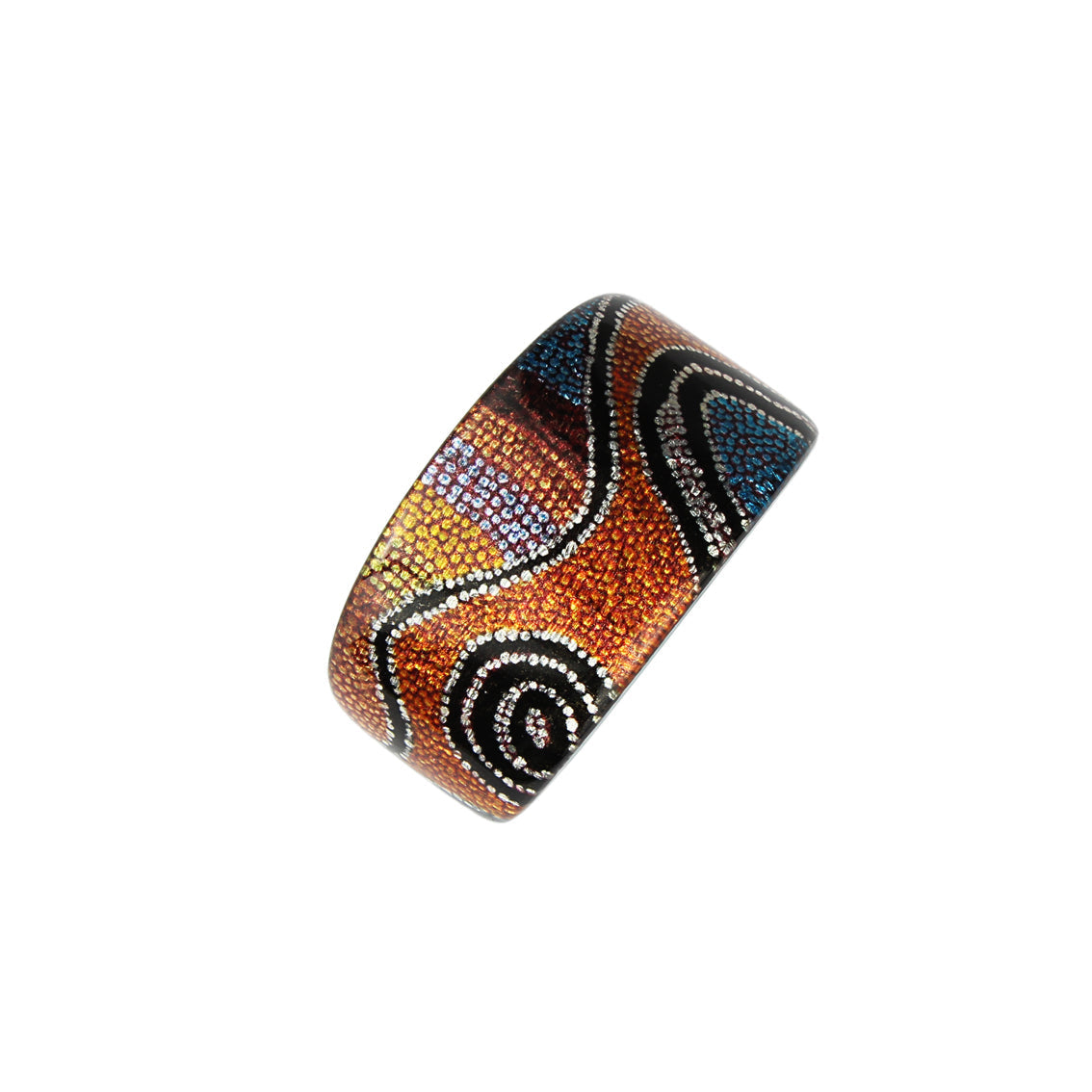 STAR ORANGE ADJUSTABLE WIDE BRACELET - SD210