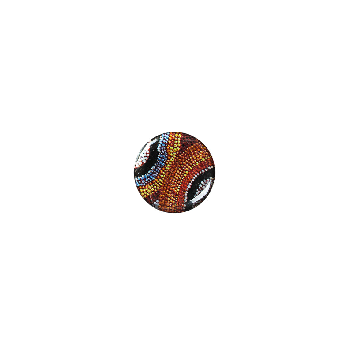 STAR ORANGE STATEMENT ADJUSTABLE RING - SD212