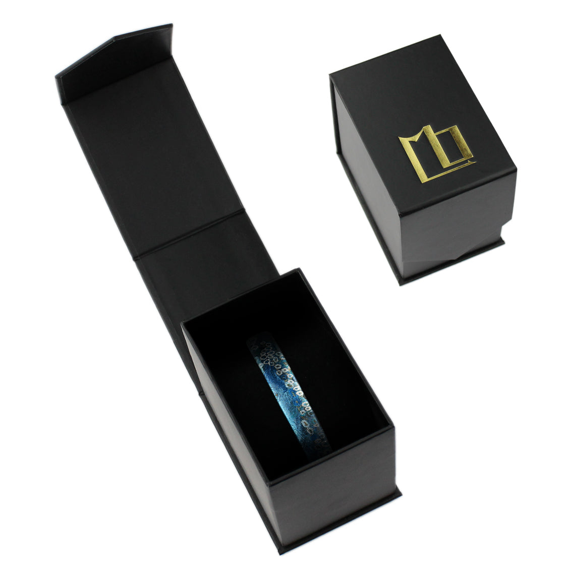 BRUSH BLUE ADJUSTABLE MINI BRACELET - SD166