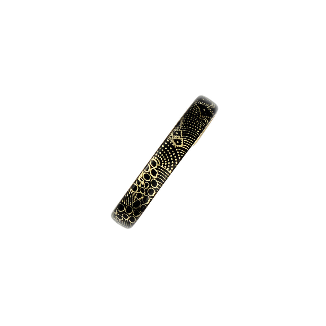 ELSIE GOLD AND BLACK ADJUSTABLE MINI  BRACELET - SD234