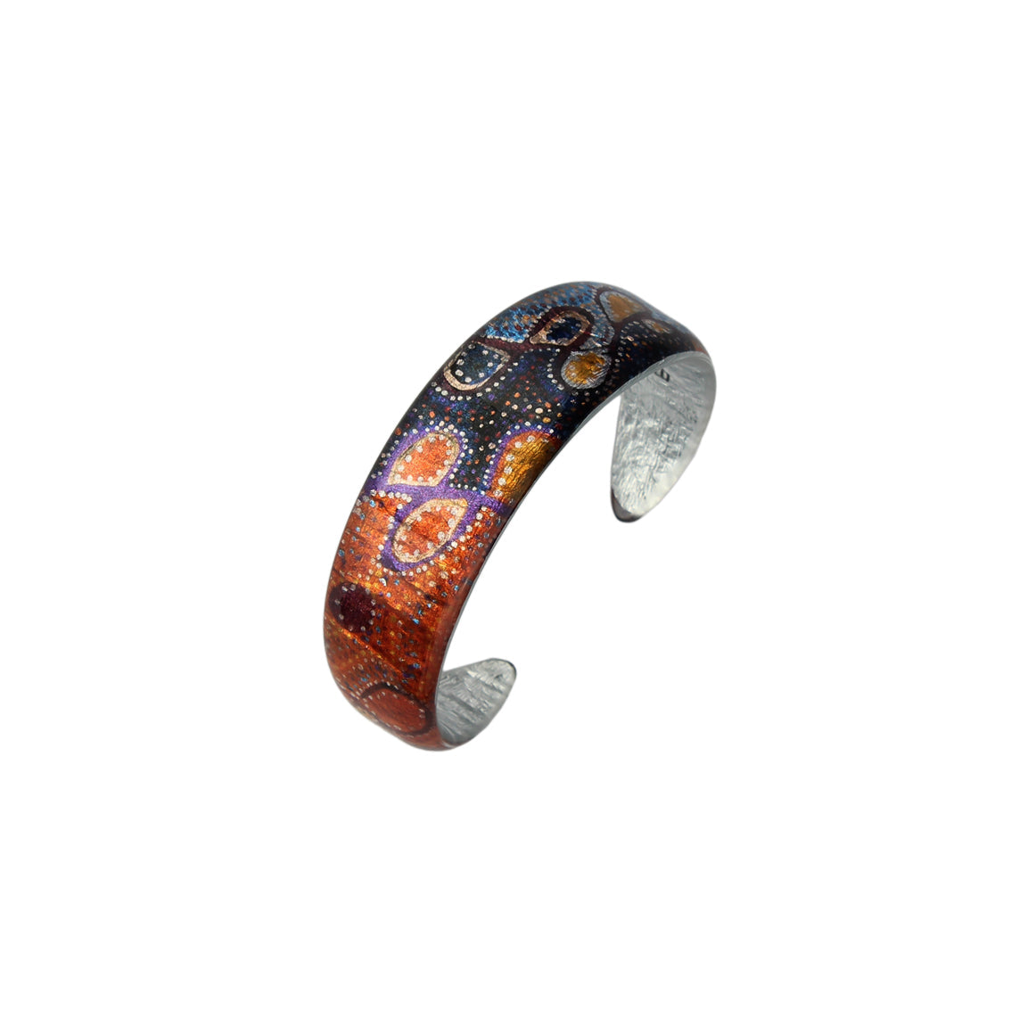 GAYLE ORANGE ADJUSTABLE NARROW BRACELET - SD014