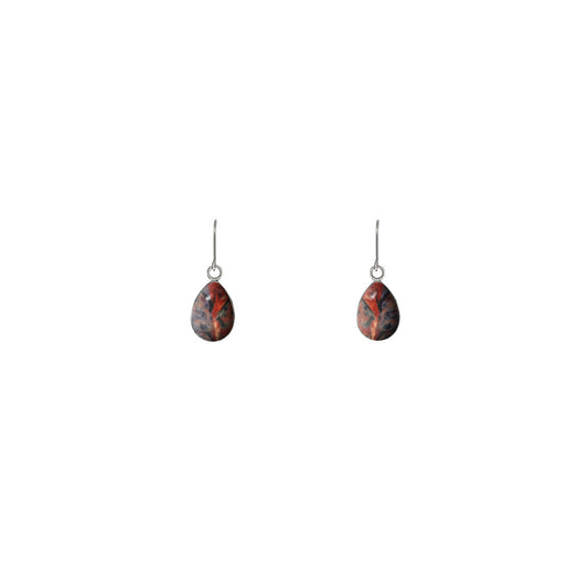 GIRLS ENJOYING THE BAY PASTEL TONES DANGLE XS DROP EARRINGS - D792S - on Satchel