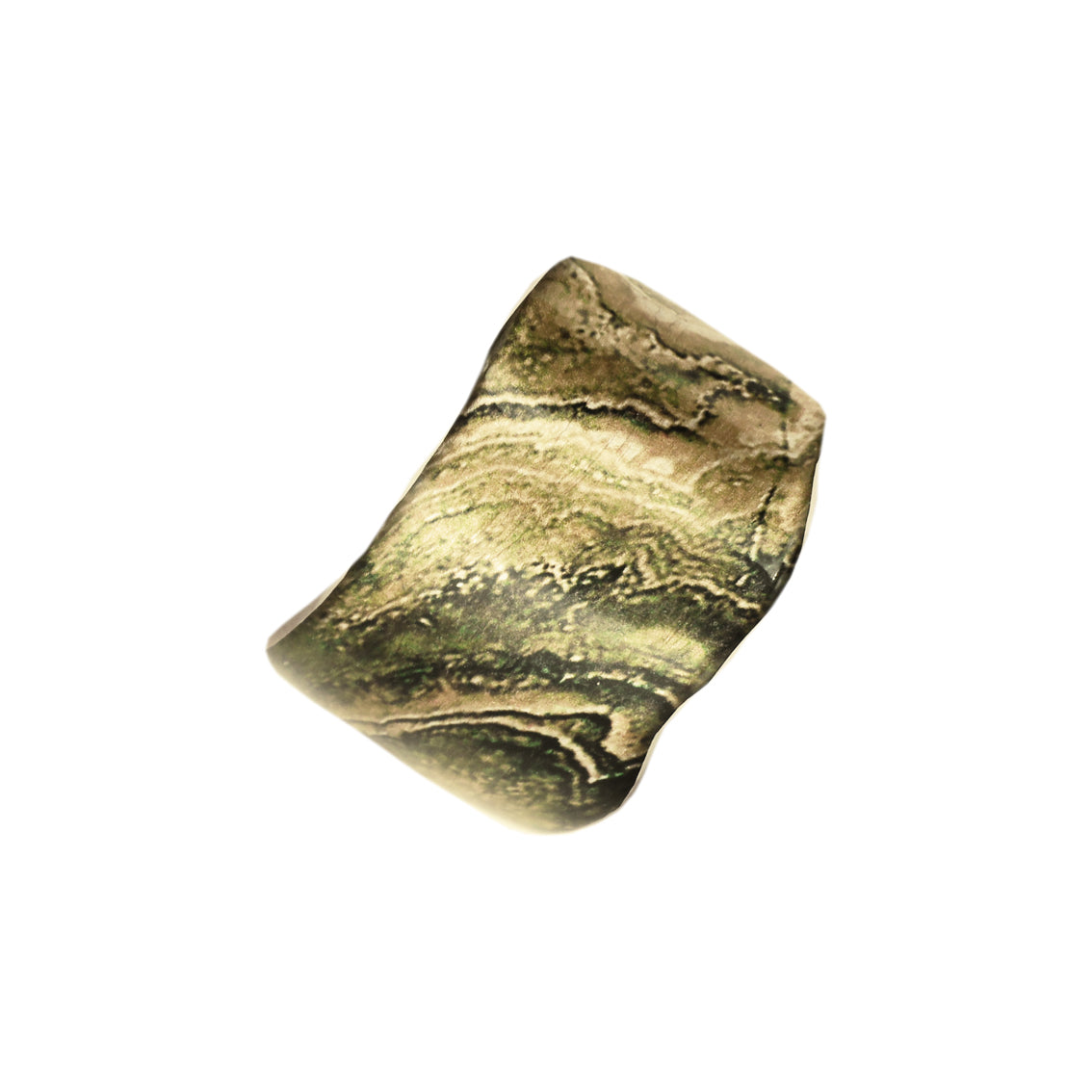 INSPIRED BY NATURE SYDNEY SANDSTONE ADJUSTABLE STATEMENT BRACELET - D811