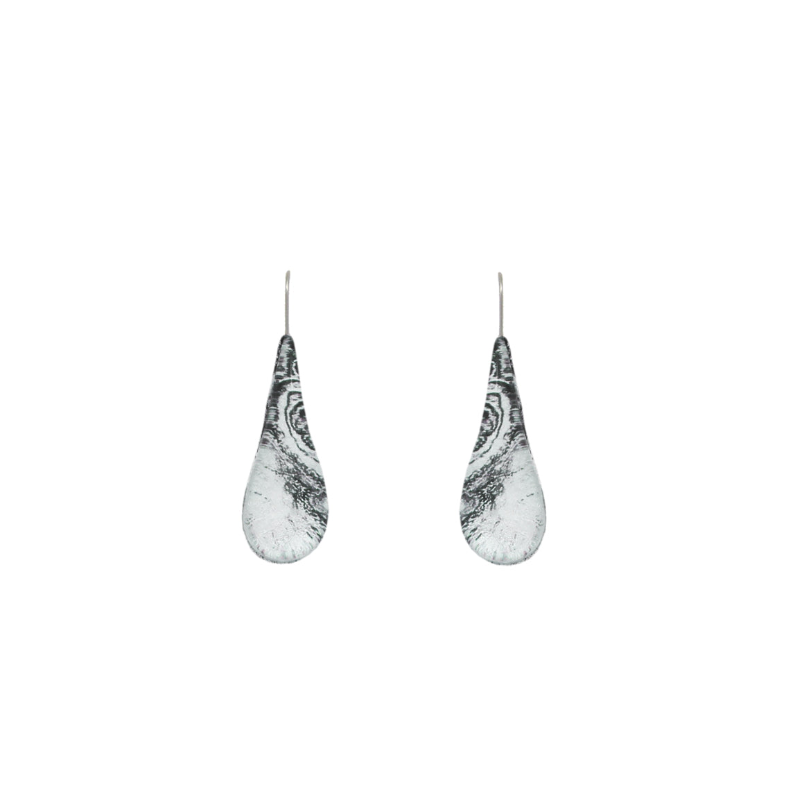 INSPIRED BY NATURE SYDNEY SANDSTONE TEAR DROP MEDIUM DANGLE EARRINGS - D803