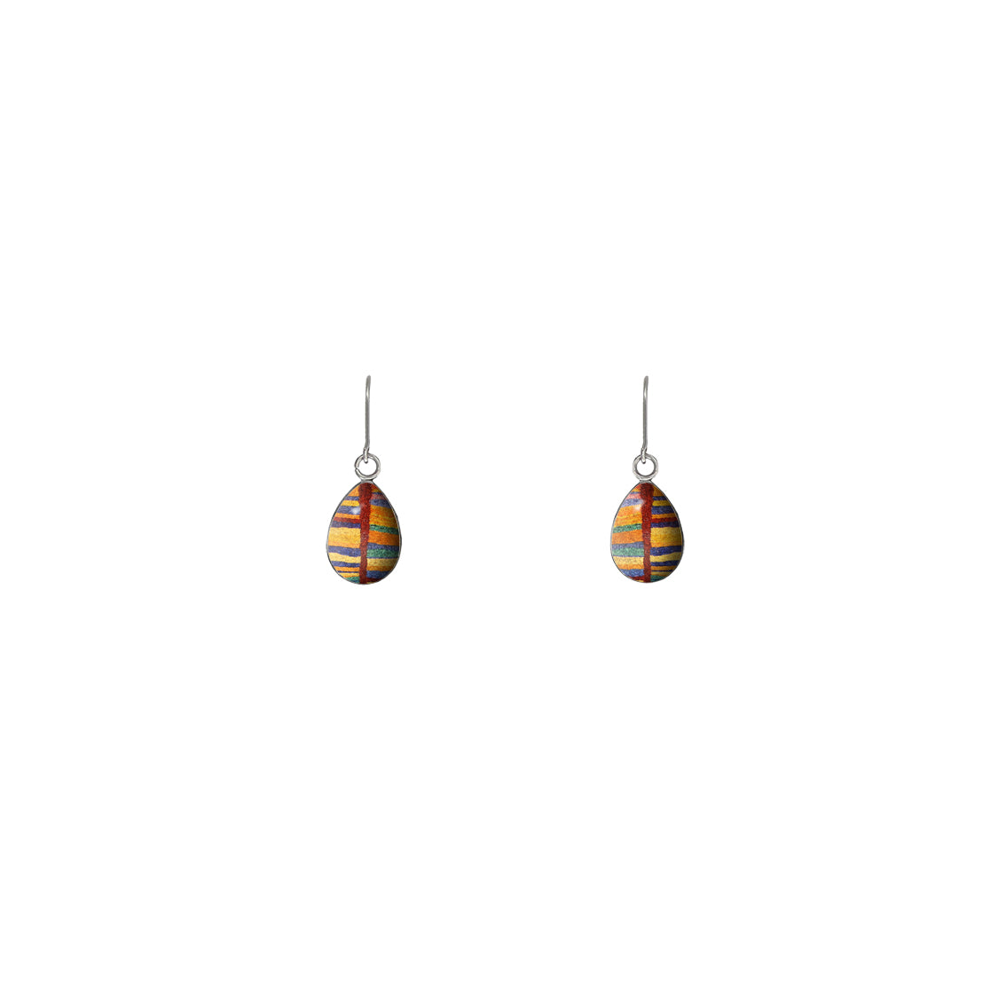 JUDY BRIGHT COLORS DANGLE XS DROP EARRINGS - M014S - on Satchel