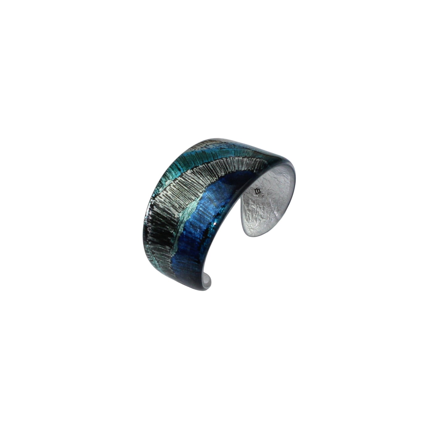 KERRY PERON ISLANDS BLUE ADJUSTABLE WIDE BRACELET - D536