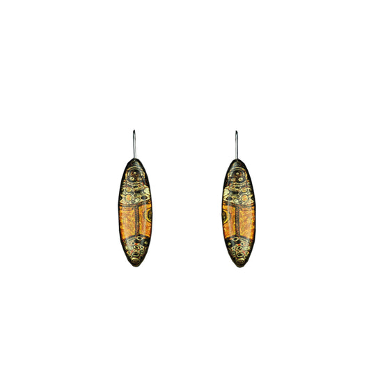 KERRY RAK BULGUL D DANGLE DROP LONG EARRINGS - D399