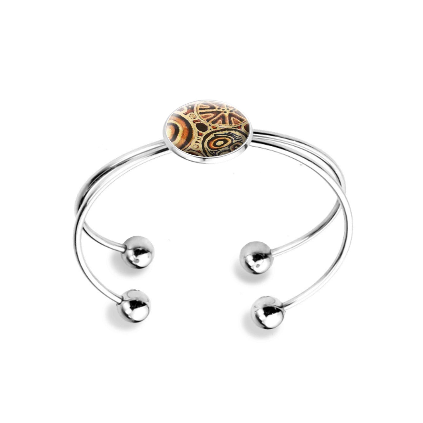 KERRY RAK BULGUL D DOUBLE WIRE BANGLE - B140