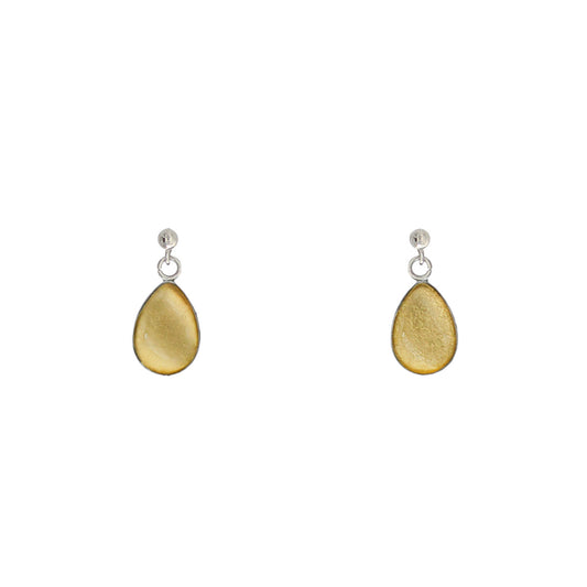 LARME DE JOIE TEAR DANDLE DROP XS EARRINGS - M216 - in Circle Box