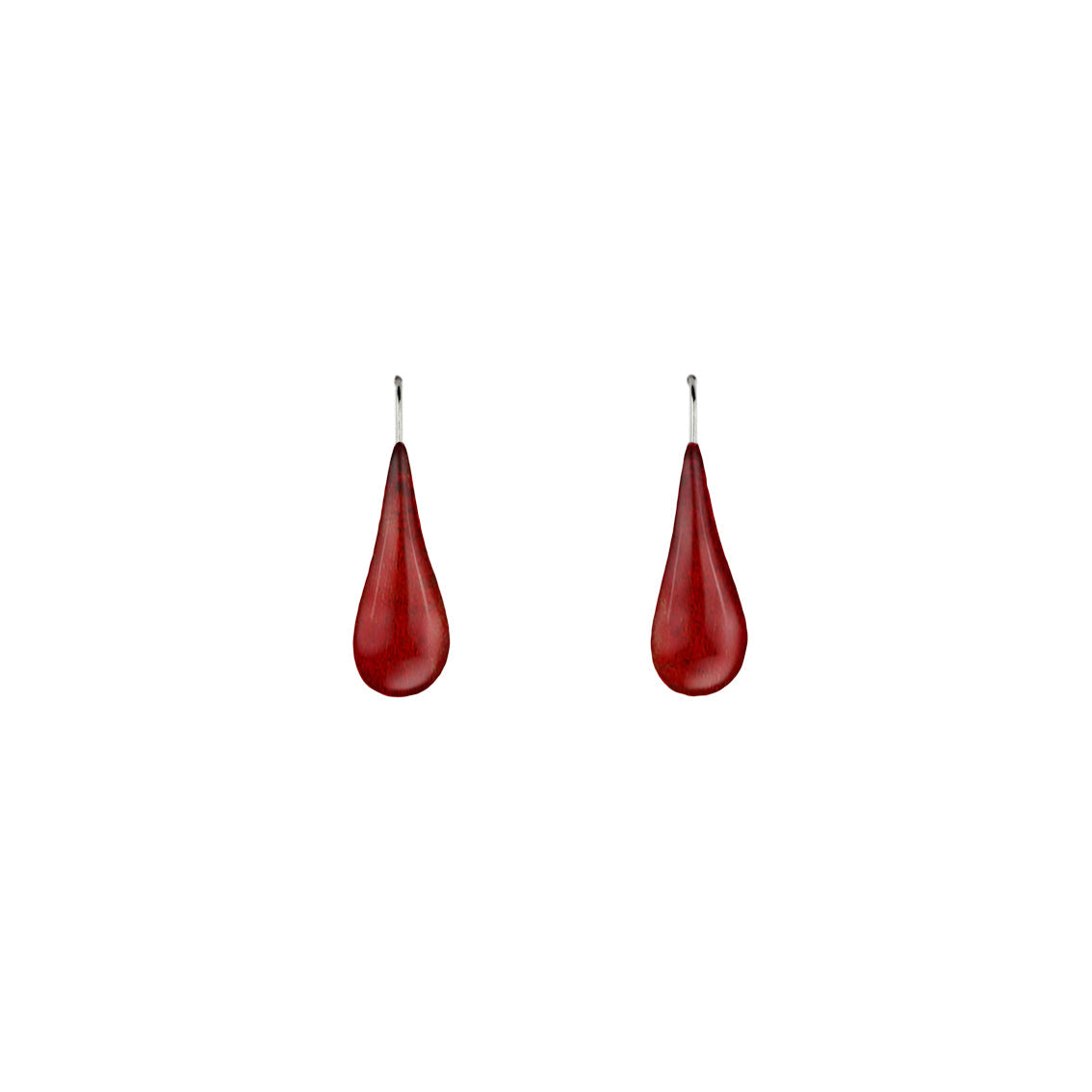 LARME DE JOIE TEAR DROP SMALL DANGLE EARRINGS - F095
