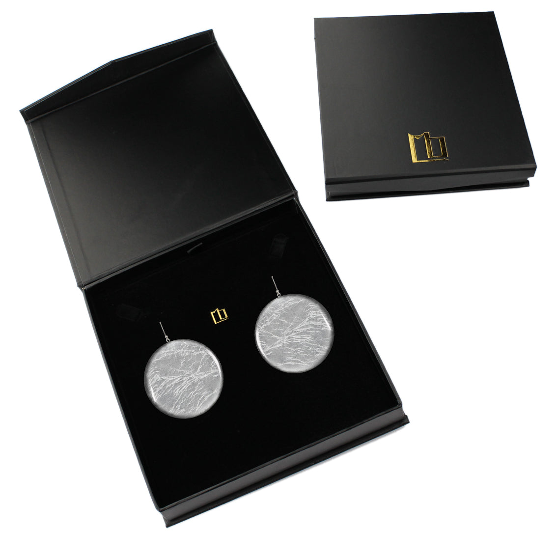 ASTRE DISC LARGE STATEMENT EARRINGS - ST030