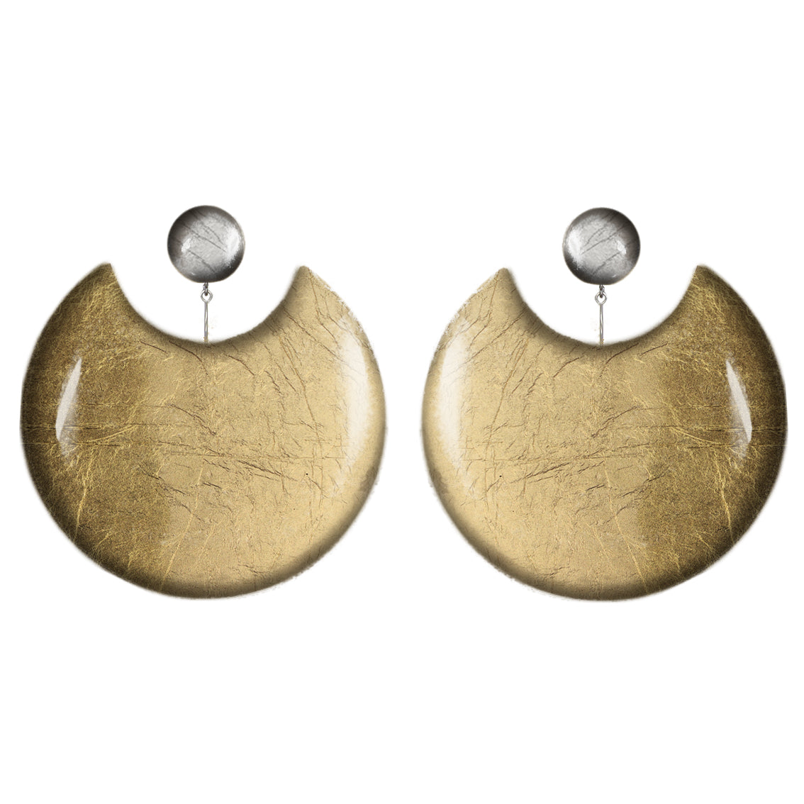 MOON ECLIPSE X LARGE STATEMENT EARRINGS - ST012