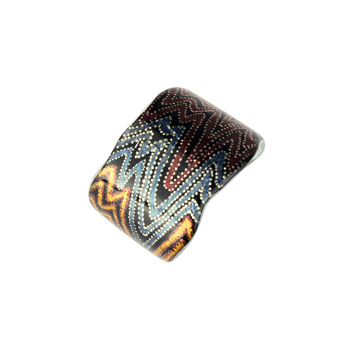 PAULINE GALLAGHER DESERT EARTHY COLORS ADJUSTABLE STATEMENT BRACELET - SD081