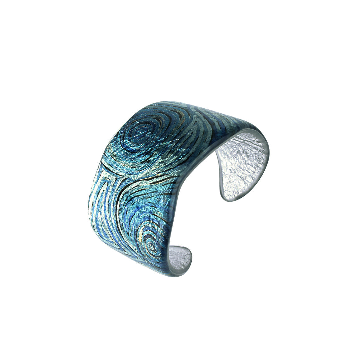 PAULINE GALLAGHER MINA BLUE ADJUSTABLE STATEMENT BRACELET - SD062