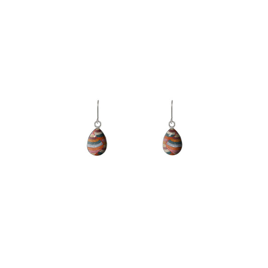 DANDLE XS DROP SELINA ORANGE EARRINGS - SD391S - on Satchel