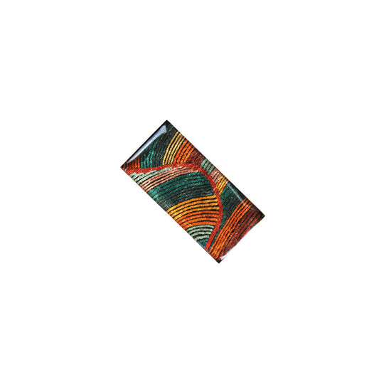 SELINA ORANGE STATEMENT BROOCH - SD040