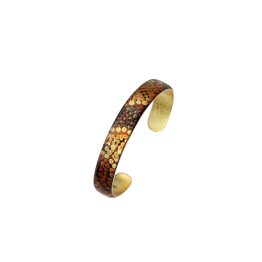 TESS ORANGE ADJUSTABLE MINI  BRACELET - SD185