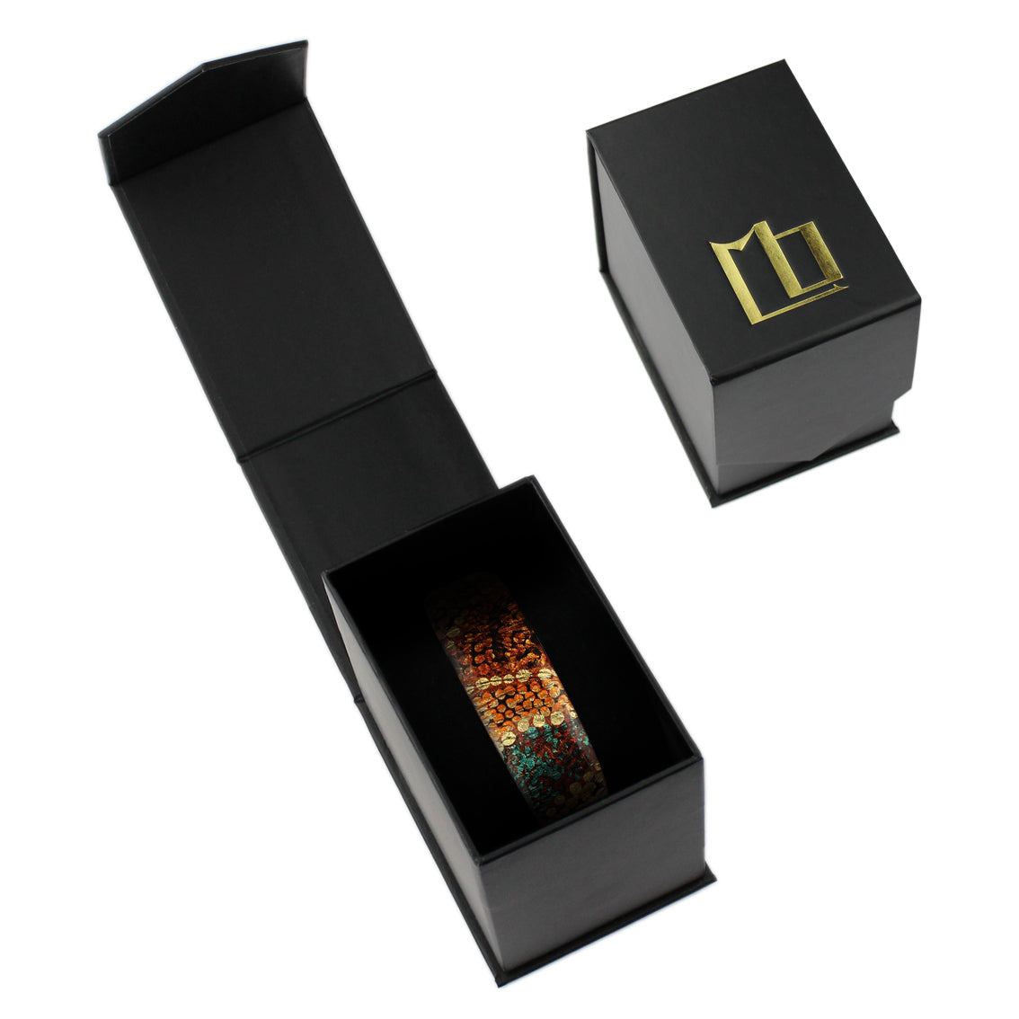 TESS ORANGE ADJUSTABLE NARROW BRACELET - SD186