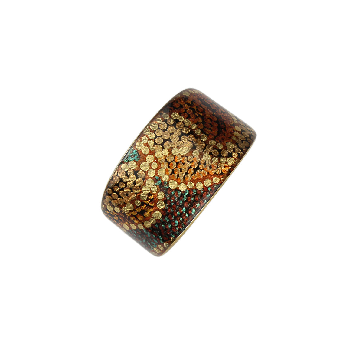 TESS ORANGE ADJUSTABLE WIDE BRACELET - SD187