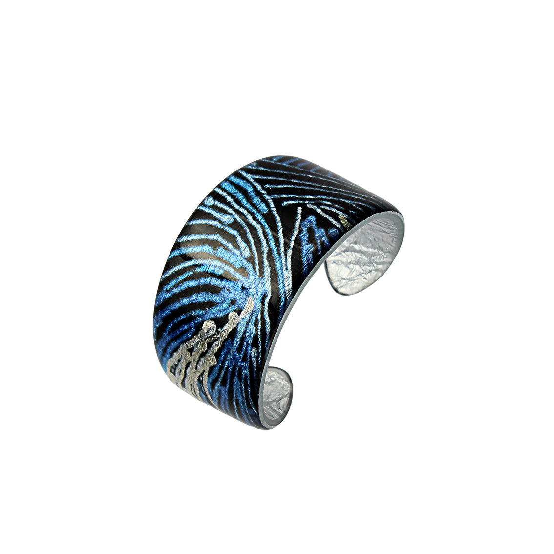 WENDY BLUE ADJUSTABLE WIDE BRACELET - SD121